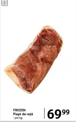 Selgros FROZEN Piept de rață Ofertă