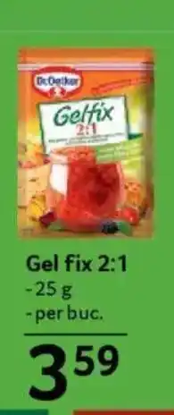 Selgros DR OETKER Gel fix 2:1 Ofertă