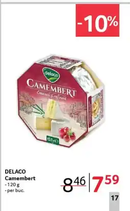 Selgros DELACO Camembert Ofertă