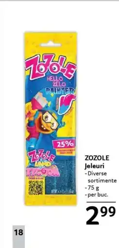 Selgros ZOZOLE Jeleuri Ofertă