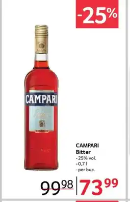 Selgros CAMPARI Bitter Ofertă