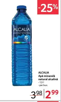 Selgros ALCALIA Apă minerală natural alcalinǎ Ofertă