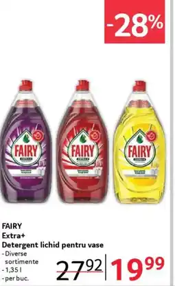 Selgros FAIRY Extra+ Detergent lichid pentru vase Ofertă