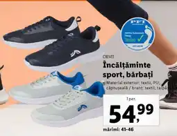 Lidl Încălțăminte sport, bărbați Ofertă