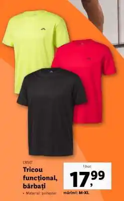 Lidl Tricou funcțional, bărbați Ofertă