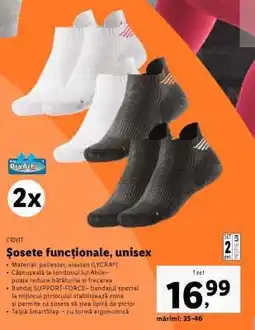 Lidl Șosete funcționale, unisex Ofertă