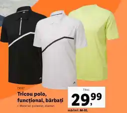 Lidl Tricou polo, funcțional, bărbați Ofertă