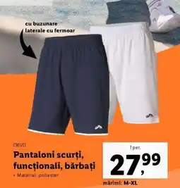 Lidl Pantaloni scurți funcționali, bărbați Ofertă