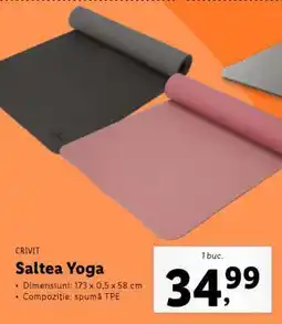 Lidl Saltea Yoga Ofertă
