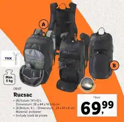 Lidl Rucsac Ofertă