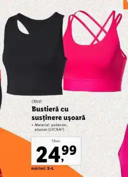 Lidl Bustieră cu susținere ușoară Ofertă