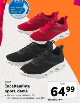 Lidl Încălțăminte sport, damă Ofertă