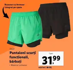 Lidl Pantaloni scurți funcționali, bărbați Ofertă