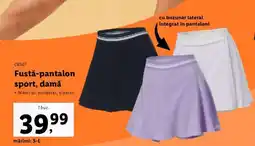 Lidl Fustă-pantalon sport, damă Ofertă