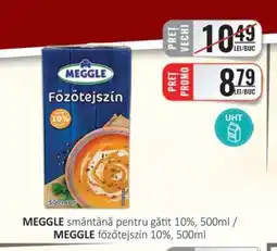 CBA MEGGLE smântână pentru gătit 10%, 500ml Ofertă