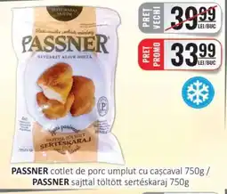 CBA PASSNER cotlet de porc umplut cu cașcaval 750g Ofertă