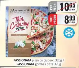 CBA PASSIONATA pizza cu ciuperci 320g Ofertă