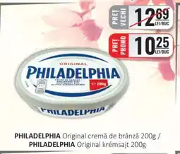 CBA PHILADELPHIA Original cremă de brânză 200g Ofertă