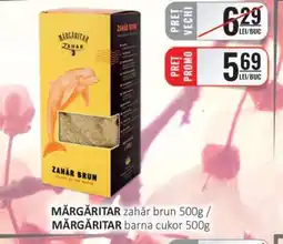 CBA Mărgăritar zahăr brun 500g Ofertă