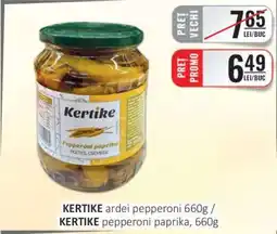 CBA KERTIKE ardei pepperoni 660g Ofertă