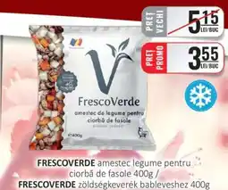 CBA FRESCOVERDE amestec legume pentru ciorbă de fasole 400g Ofertă