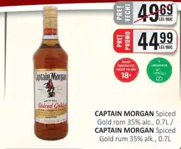CBA CAPTAIN MORGAN Spiced Gold Ofertă