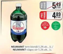CBA NEUMARKT bere blondă 5.2% alc., 1L Ofertă