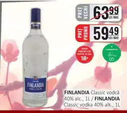 CBA FINLANDIA Classic vodka Ofertă