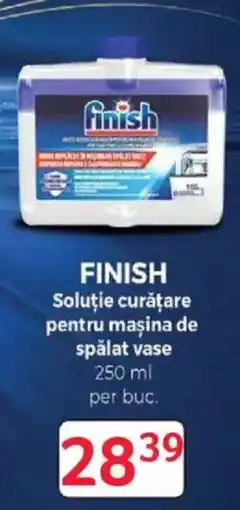 Selgros FINISH Soluţie curățare pentru mașina de spălat vase Ofertă