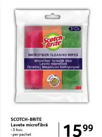 Selgros SCOTCH-BRITE Lavete microfibră Ofertă