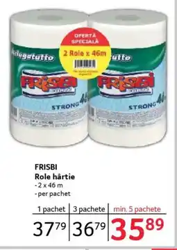 Selgros FRISBI Role hârtie Ofertă