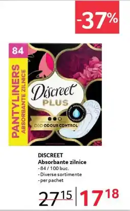 Selgros DISCREET Absorbante zilnice Ofertă