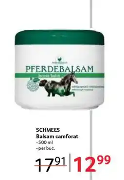 Selgros SCHMEES Balsam camforat Ofertă