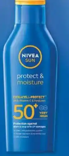Selgros NIVEA SUN Loţiune Protect & Moisture SPF 50+ Ofertă