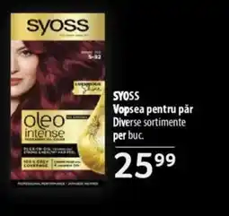Selgros SYOSS Vopsea pentru păr Ofertă