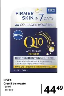 Selgros NIVEA Cremă de noapte Ofertă