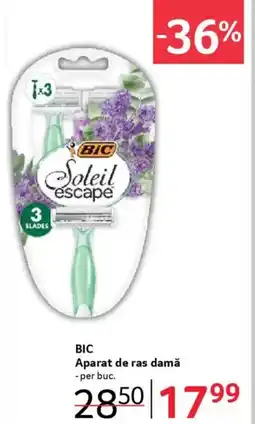 Selgros BIC Aparat de ras damǎ Ofertă