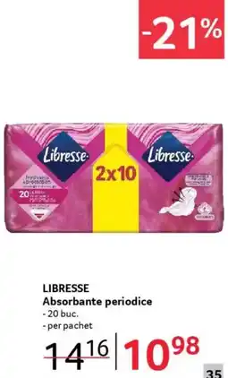 Selgros LIBRESSE Absorbante periodice Ofertă