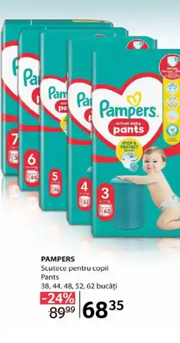 Selgros PAMPERS Scutece pentru copii Pants Ofertă