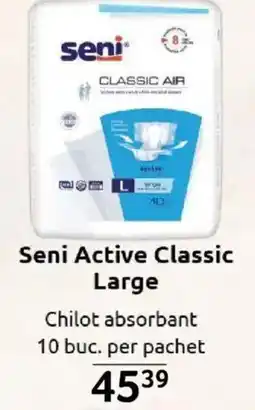 Selgros Seni Active Classic Large Chilot absorbant Ofertă