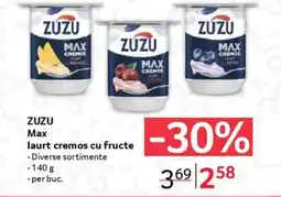 Selgros ZUZU Max laurt cremos cu fructe Ofertă