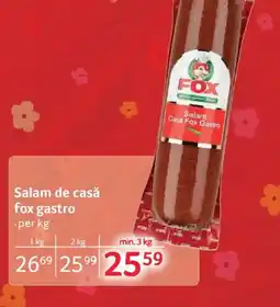 Selgros Salam de casǎ fox gastro Ofertă