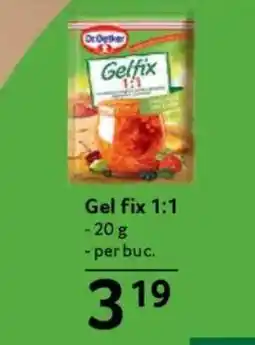 Selgros DR.OETKER Gel fix 1:1 Ofertă