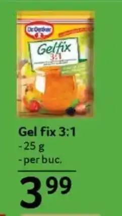 Selgros DR.OETKER Gel fix 3:1 Ofertă
