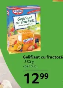 Selgros DR.OETKER Gelitiant cu fructoza Ofertă