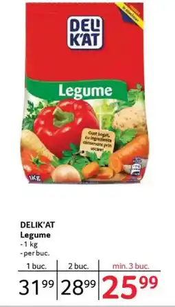 Selgros DELIK'AT Legume Ofertă