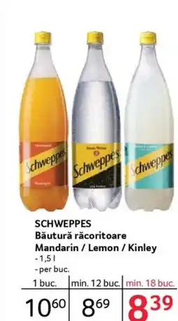 Selgros SCHWEPPES Băutură răcoritoare Mandarin / Lemon / Kinley Ofertă