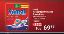 Selgros SOMAT Detergent pentru maşina de spalat vase Ofertă