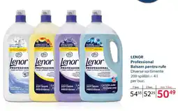 Selgros LENOR Professional Balsam pentru rufe Ofertă