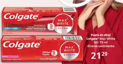 Selgros COLGATE Pastă de dinți Max White Ofertă